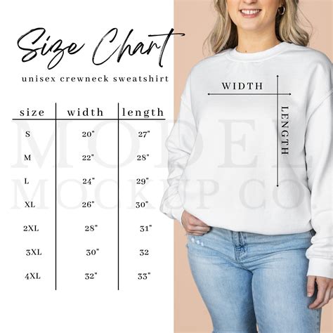 gildan brand sweatshirt size chart|gildan crew sweatshirt size chart.